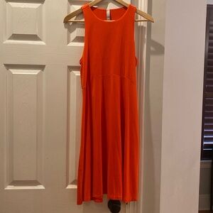 Athleta Orange Dress